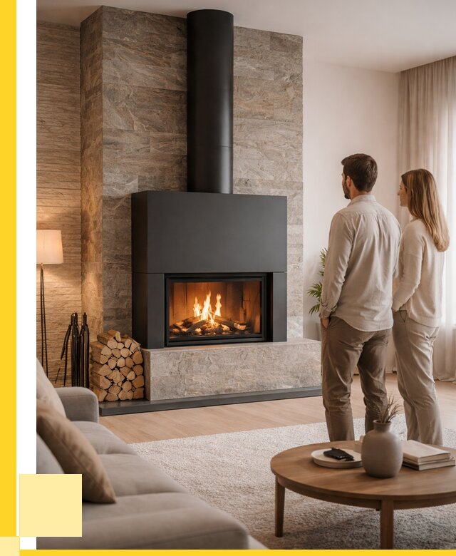 Закрытые камины под ключ в Бугуруслане от 122280 р., ЭриданБгр