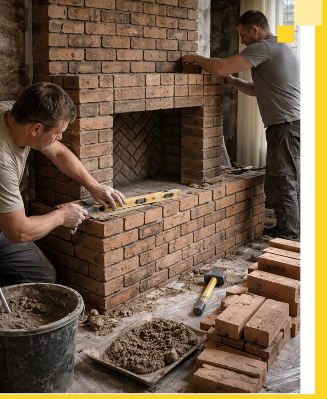 Изготовление и установка кирпичных каминов в Бугуруслане