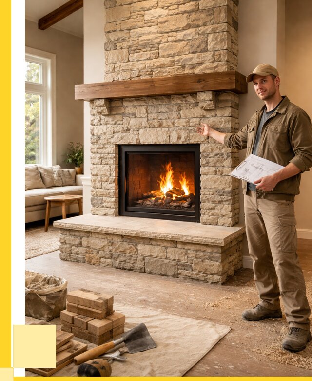 Камины под ключ в Бугуруслане от 183420 р. | ЭриданБгр — установка