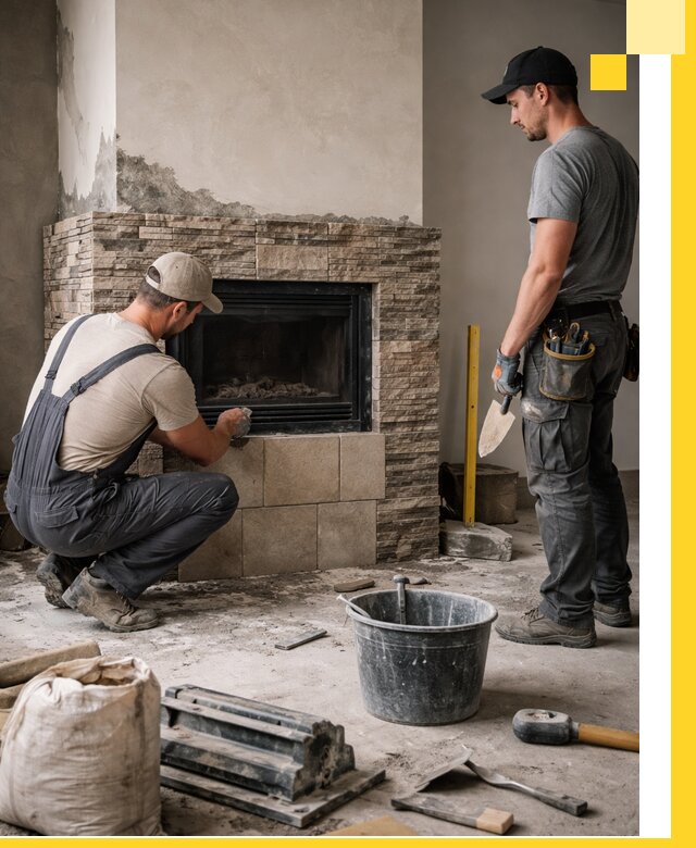 Камины под ключ в Бугуруслане: проект, изготовление и монтаж