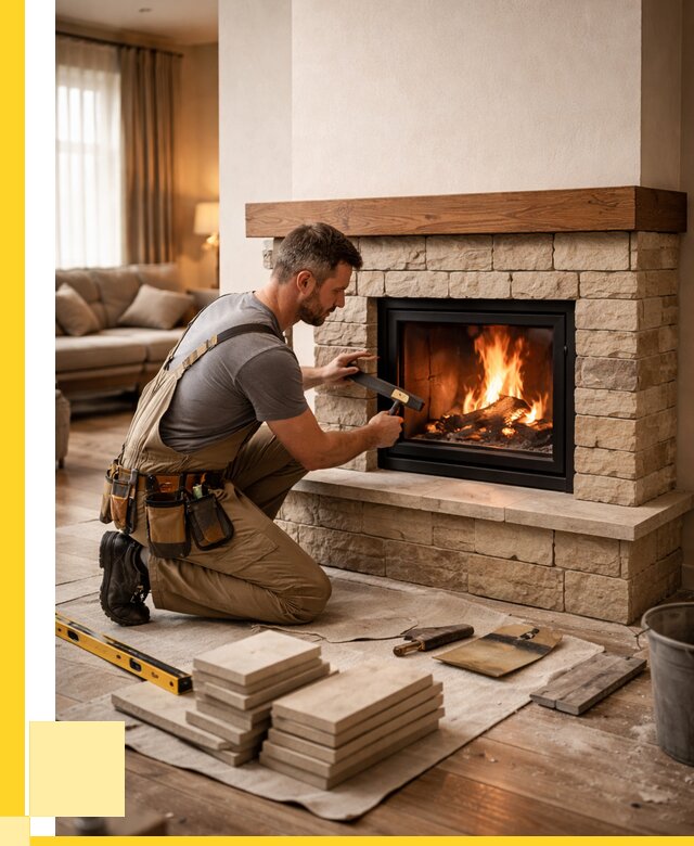 Строительство каминов в Бугуруслане от 152850 р., ЭриданБгр - под ключ