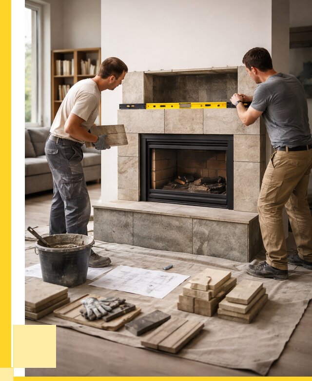 Монтаж каминов и установка в Бугуруслане от 45855 р. | ЭриданБгр