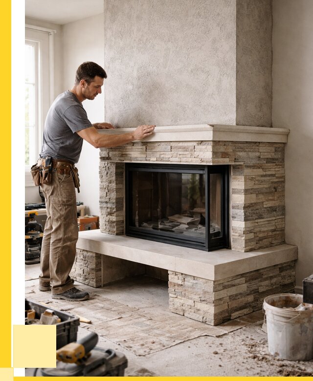 Изготовление каминов под ключ в Бугуруслане от 152850 р. | ЭриданБгр