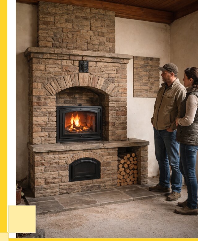 Кирпичная печь под ключ в Бугуруслане от 152850 р. | ЭриданБгр