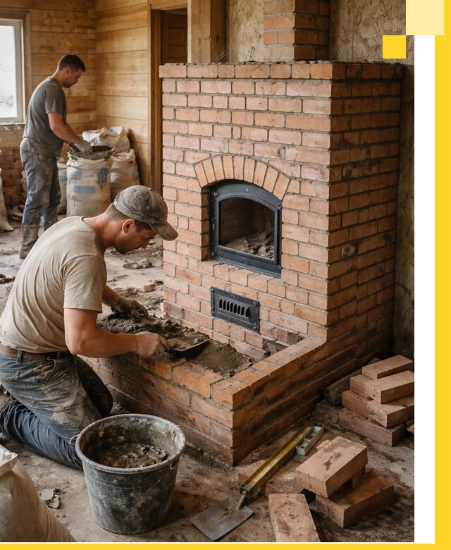 Профессиональное строительство печей в Бугуруслане под ключ