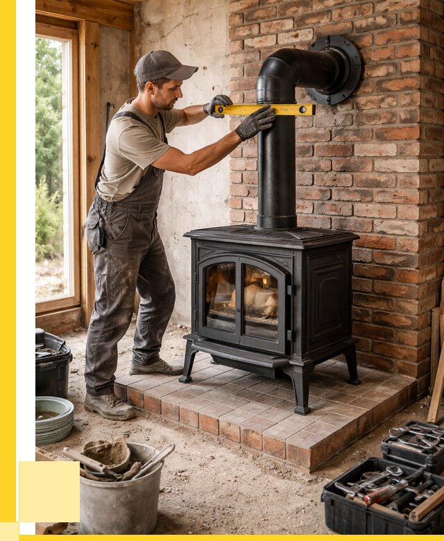 Монтаж печей установка банной печи в Бугуруслане от 15285 р. | ЭриданБгр