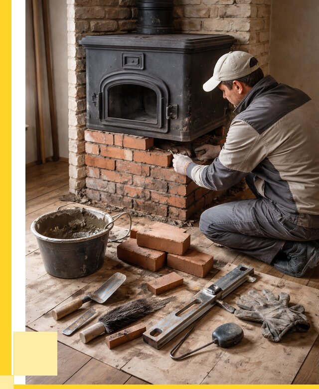 Ремонт печей в Бугуруслане от 12228 р., услуги печника ЭриданБгр