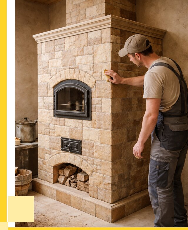 Облицовка печей в Бугуруслане от 4586 р. под ключ | ЭриданБгр