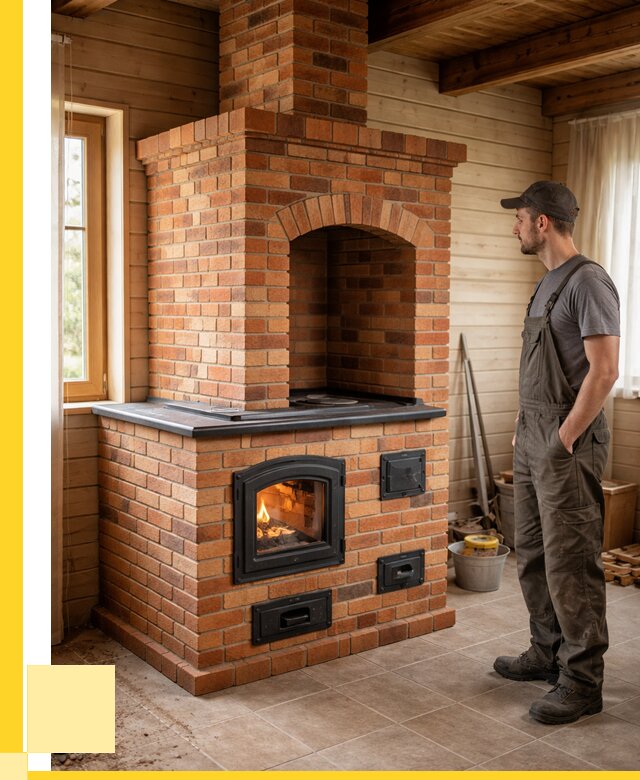 Кирпичные печи в Бугуруслане: купить от 152850 р. | ЭриданБгр