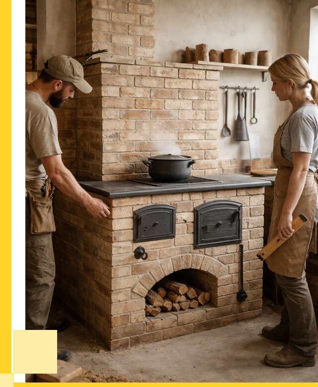 Варочно отопительные печи в Бугуруслане от 91710 р. | ЭриданБгр