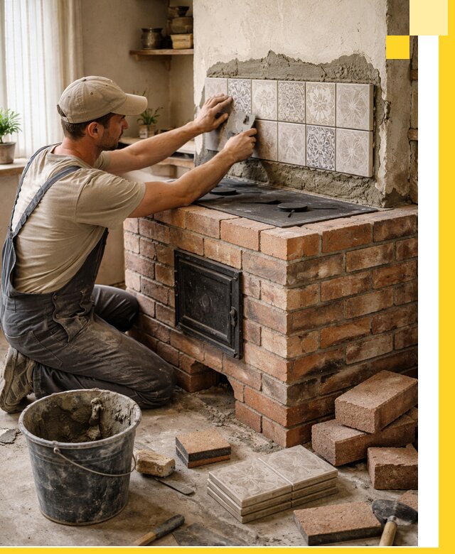 Печи с плитой на заказ монтаж гарантия и сервис в Бугуруслане