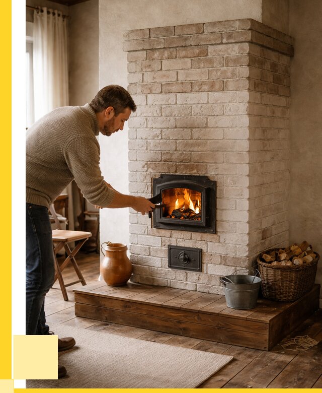 Печь голландка из кирпича в Бугуруслане от 86615 р. | ЭриданБгр