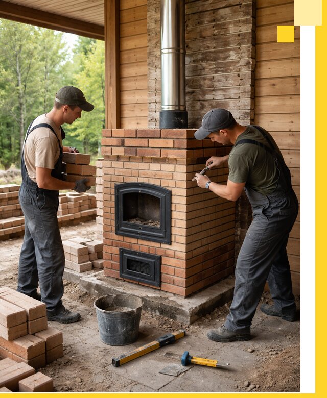 Производство и установка дачных печей под ключ в Бугуруслане