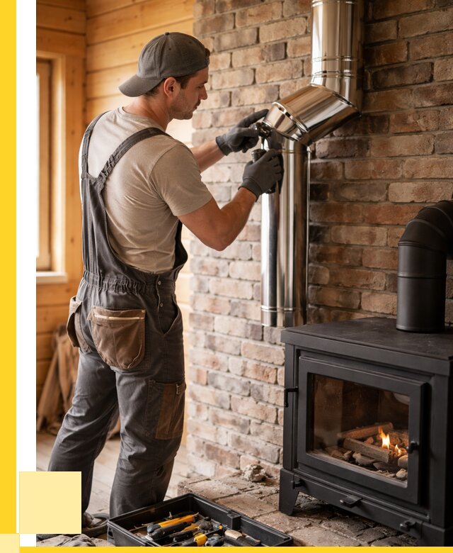 Монтаж дымоходов для печей в Бугуруслане от 7643 р. | ЭриданБгр