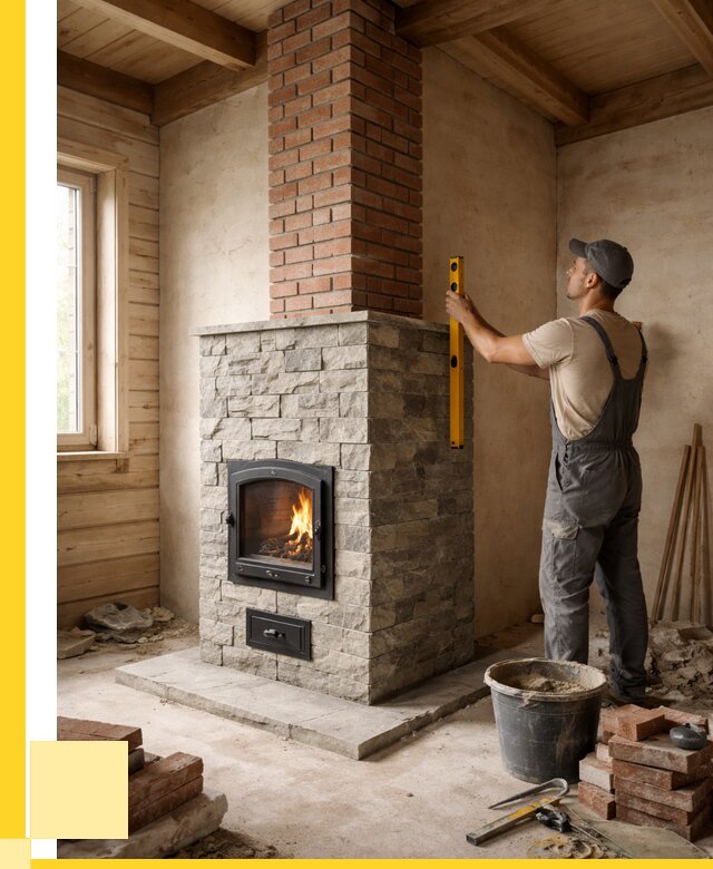 Печи и дымоходы под ключ в Бугуруслане от 45855 р., ЭриданБгр