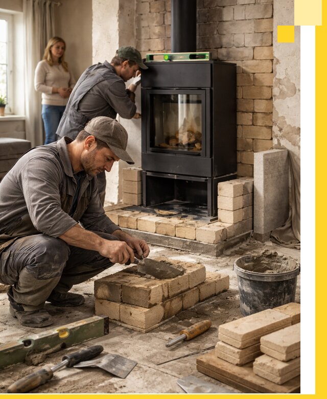 Печи и камины под ключ: проект, установка в Бугуруслане