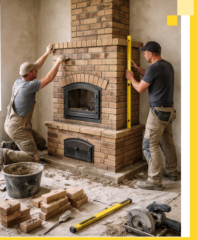 Продажа и установка печей и каминов для дома под ключ в Бугуруслане