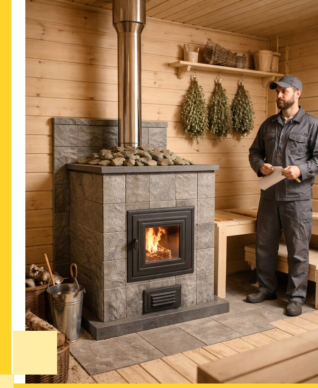 Печи для бани под ключ в Бугуруслане от 122280 р. | ЭриданБгр