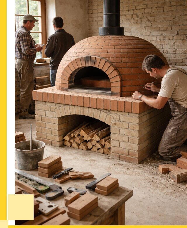 Помпейская печь дровяная для пиццы в Бугуруслане | ЭриданБгр от 203800 р.