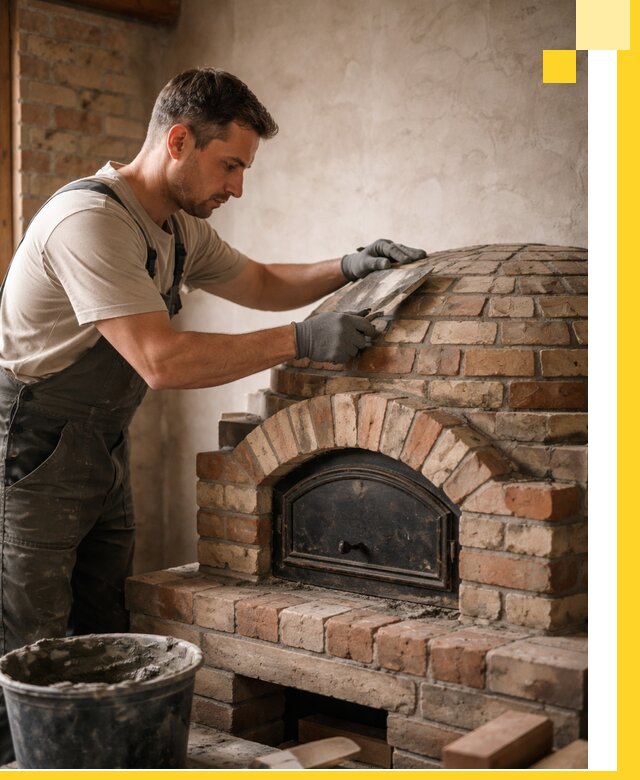 Изготовление и монтаж помпейских печей на заказ в Бугуруслане