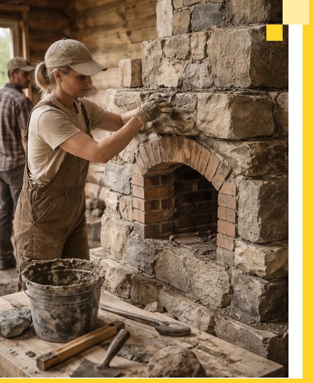 Каменные печи на заказ и монтаж в Бугуруслане, долговечные решения