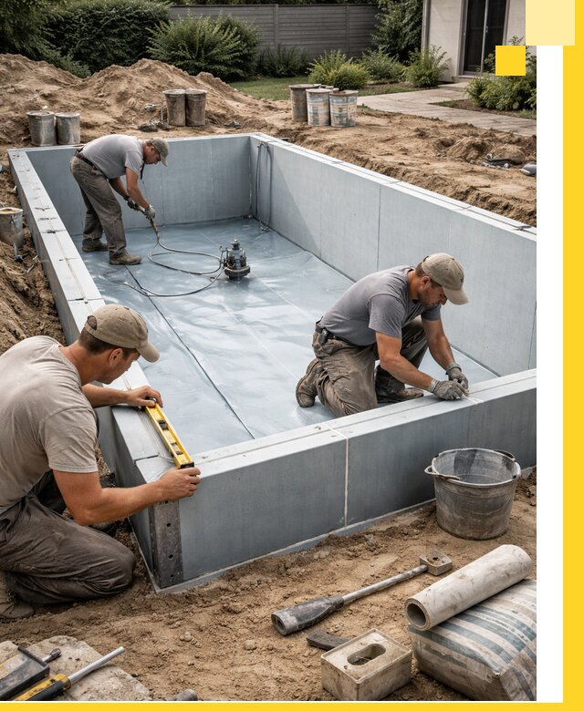 Профессиональный монтаж бассейнов под ключ в Бугуруслане с гарантией