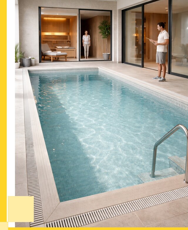 Отделка бассейна пленкой ПВХ в Бугуруслане от 3567 р. - ЭриданБгр