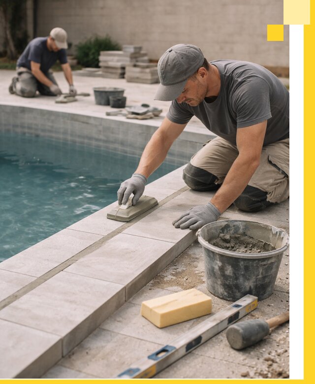 Отделка бассейнов в Бугуруслане: декоративная отделка и гидроизоляция