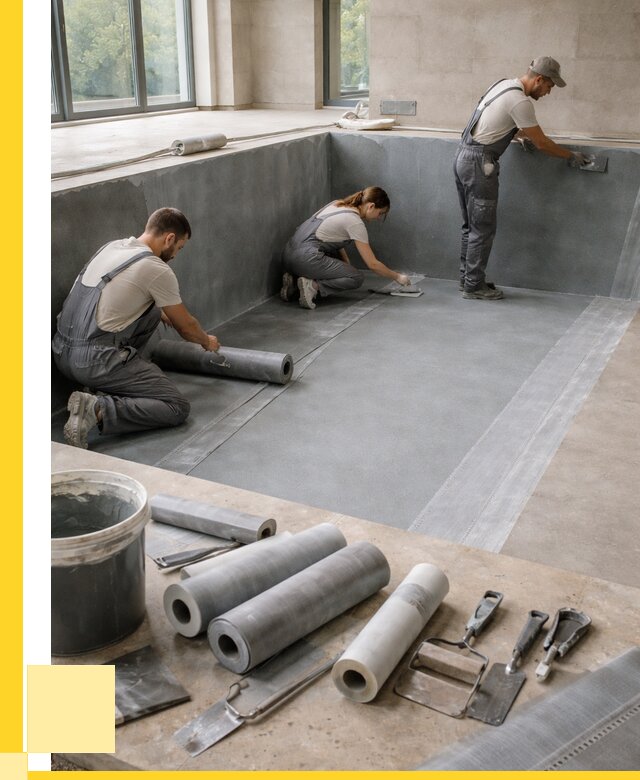 Гидроизоляция бассейнов в Бугуруслане от 2038 р., ЭриданБгр