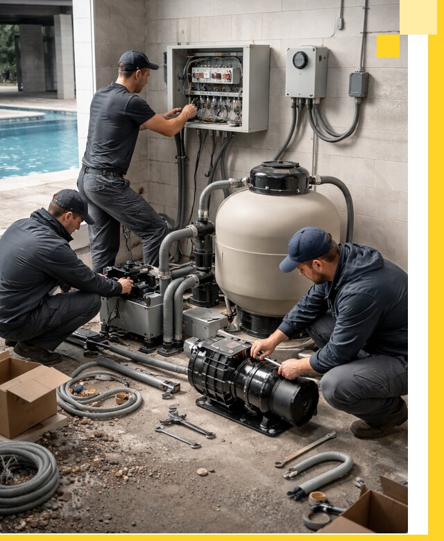 Профессиональный монтаж оборудования для бассейнов в Бугуруслане