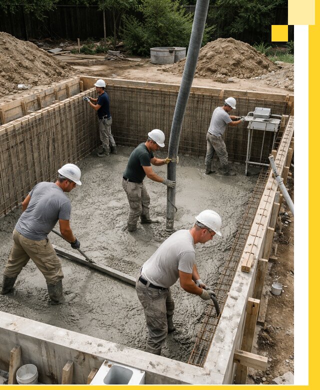 Строительство бетонных бассейнов под ключ в Бугуруслане