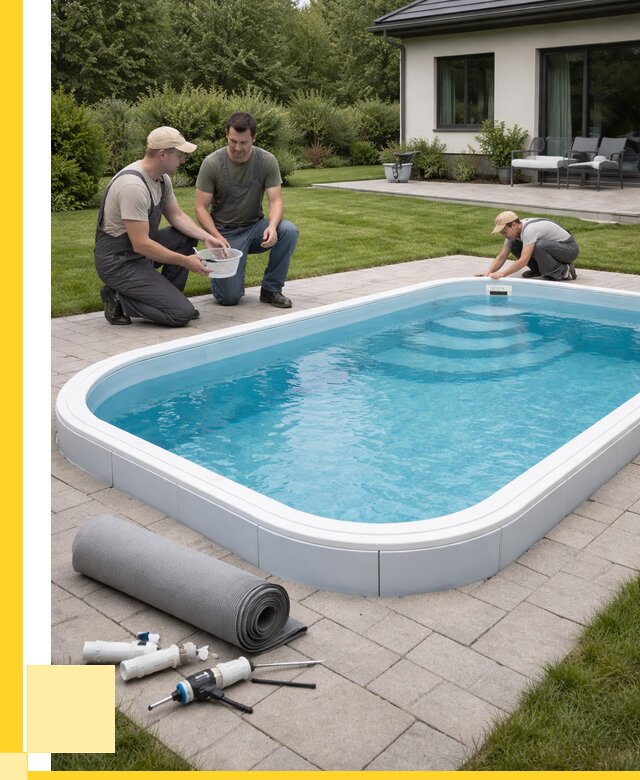 Пластиковый бассейн купить в Бугуруслане от 254750 р., ЭриданБгр