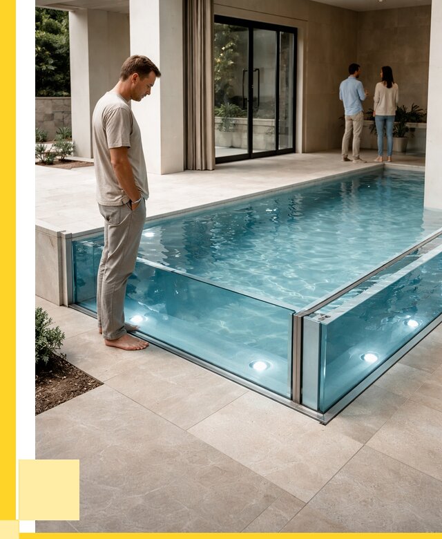 Стеклянные бассейны в Бугуруслане от 1222800 р. | ЭриданБгр — мозаика