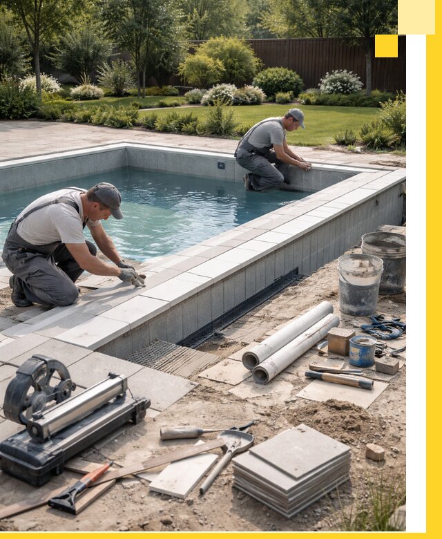 Строительство открытых бассейнов под ключ в Бугуруслане профессионально