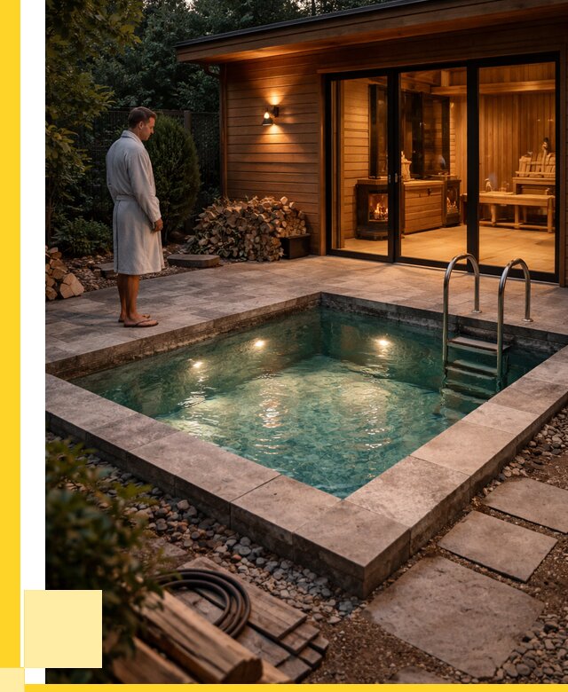 Бани с бассейном под ключ в Бугуруслане от 96805 р. | ЭриданБгр