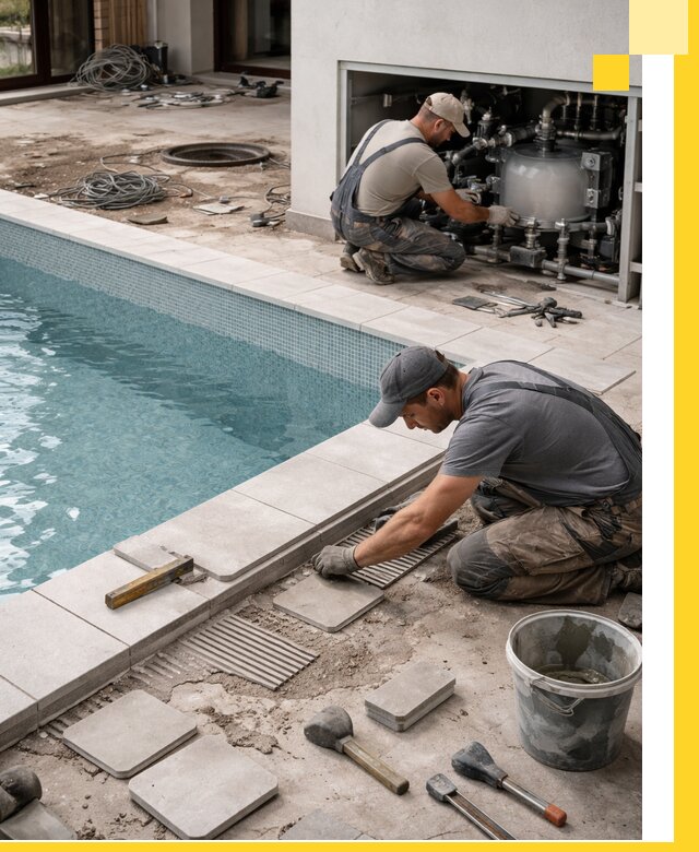 Строительство и монтаж бассейнов в коттедже в Бугуруслане