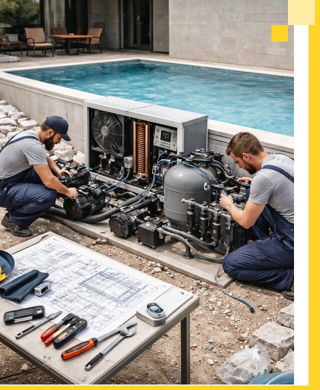 Проектирование и монтаж бассейнов с подогревом в Бугуруслане