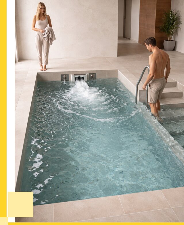 Бассейн с противотоком в Бугуруслане от 254750 р. | ЭриданБгр