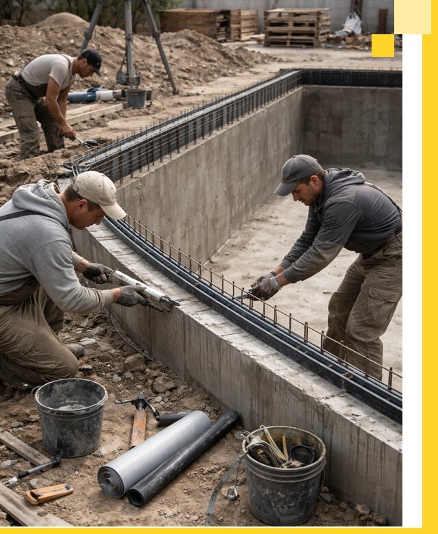 Качественный монтаж чаши бассейна в Бугуруслане под ключ с гарантией