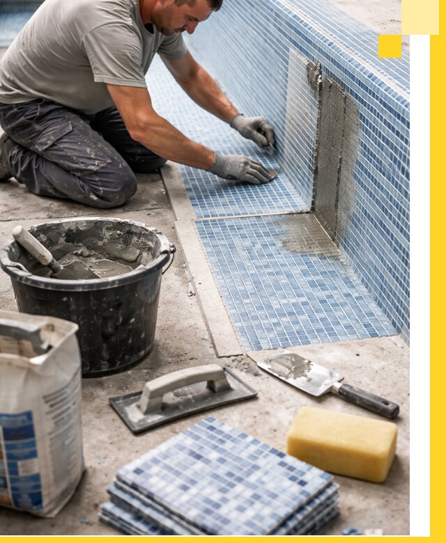 Укладка и ремонт мозаики для бассейнов под ключ в Бугуруслане