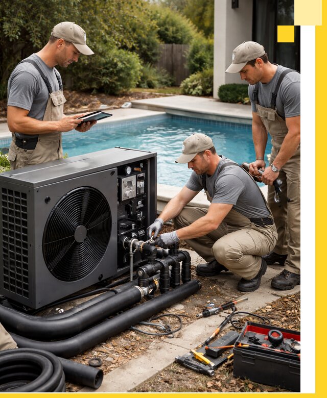 Проектирование и установка тепловых насосов для бассейнов в Бугуруслане