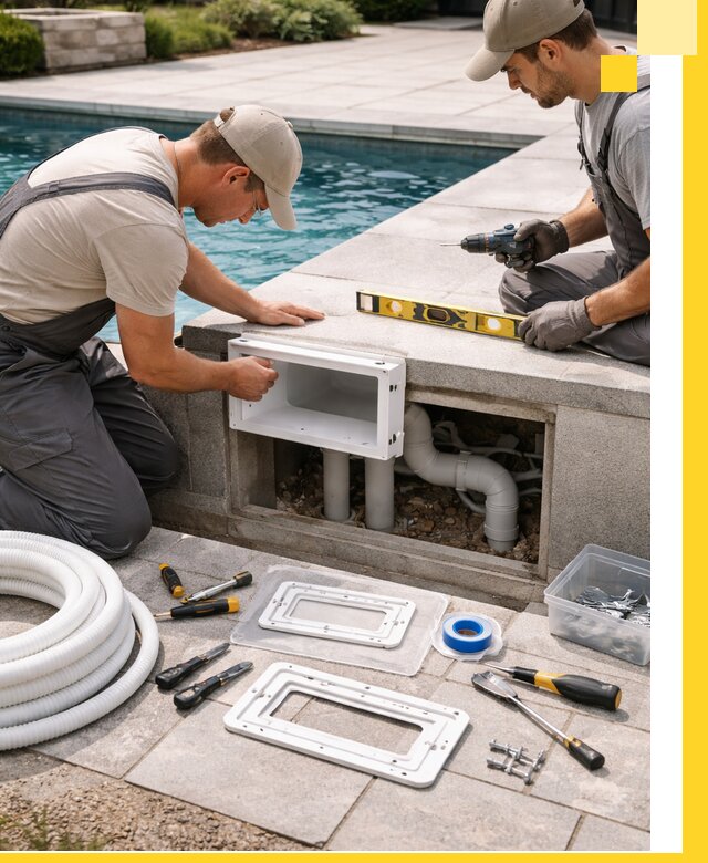 Поставка и установка скиммеров для бассейнов в Бугуруслане