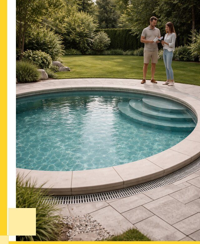 Круглые каркасные бассейны купить в Бугуруслане от 254750 р. | ЭриданБгр