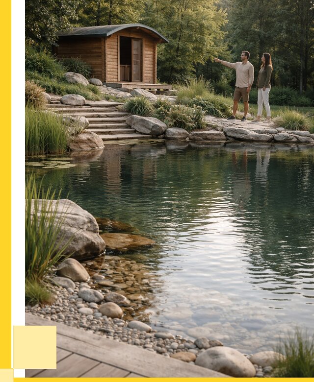 Природные бассейны под ключ в Бугуруслане от 458550 р. | ЭриданБгр