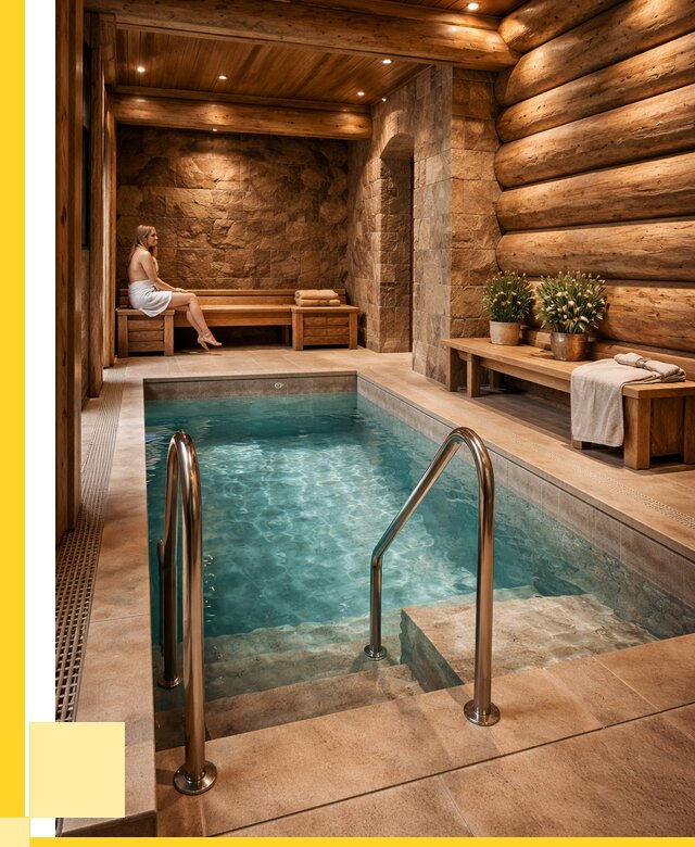 Аренда бани с бассейном в Бугуруслане от 1528500 р. | ЭриданБгр