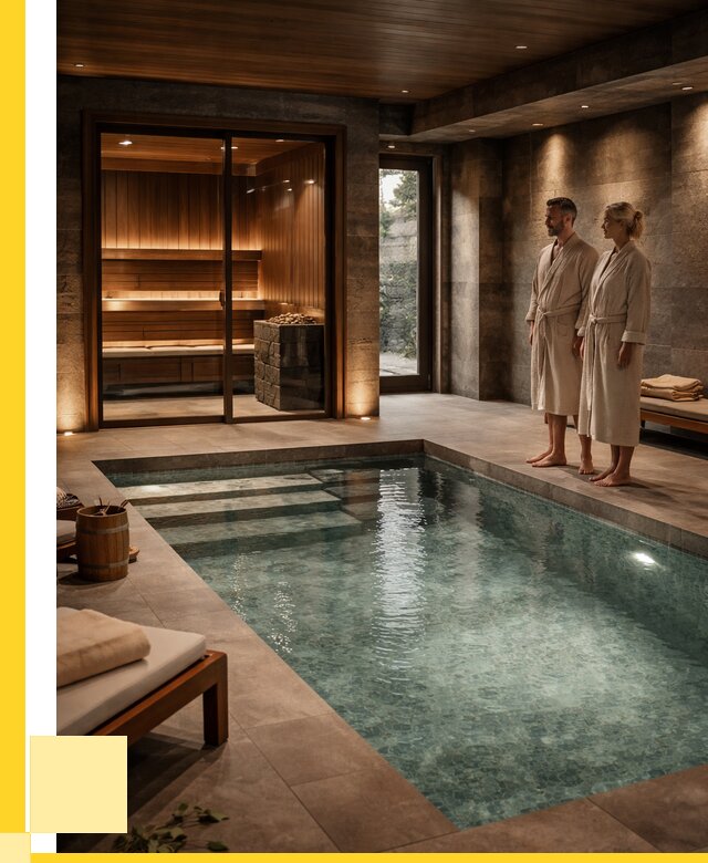 Сауна с большим бассейном в Бугуруслане от 1222800 р. ЭриданБгр