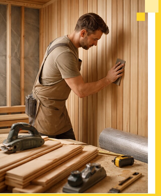 Профессиональная отделка саун и парных под ключ в Бугуруслане