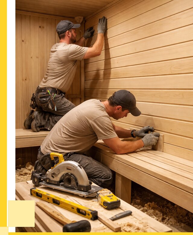 Обшивка саун вагонкой в Бугуруслане от 2548 р. | ЭриданБгр