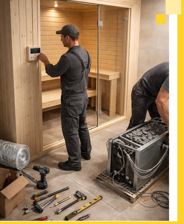 Поставка, установка и монтаж электрических саун в Бугуруслане