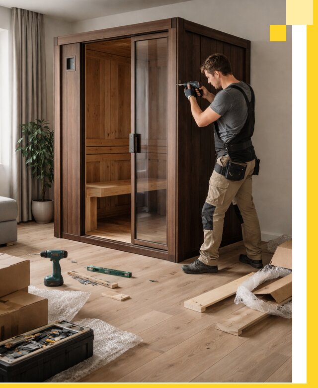 Установка и производство мини саун под ключ в Бугуруслане